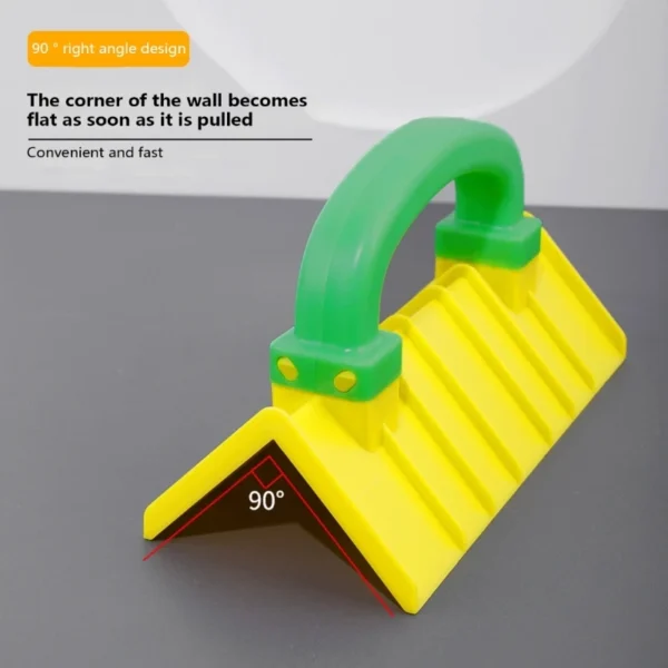 G6DA Inner/Outer Wall Corner Trowel Plastic Corner Shaping Tool Plaster Wall Corner Spatula Construction Tool 2