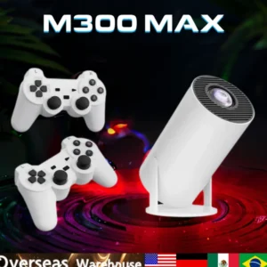 M300 MAX Retro video game consoles system mini Portable Intelligent Projector Home Projector Video Game Consoles Handheld 1