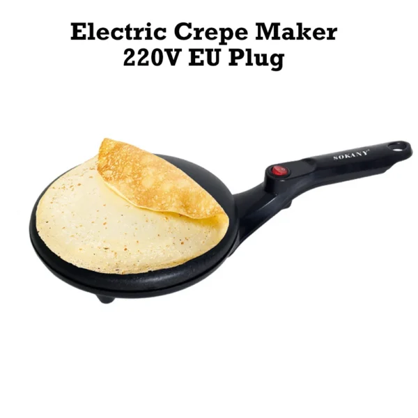 220V Electric Crepe Maker 650W Handheld Nonstick Coating Spring Roll Machine Automatic Portable Pancake Maker Kitchen Appliances 1