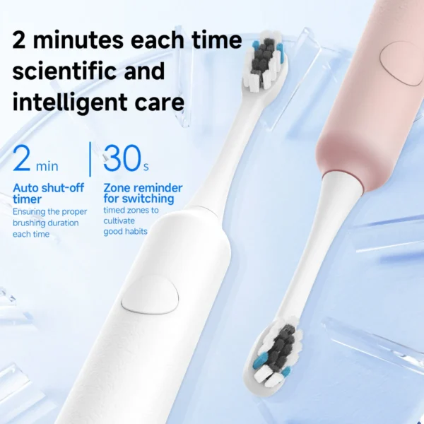 DOCO Electric Toothbrush sonic vibration brush 3-gear Mode USB Charging IPX7 Waterproof Personal care appliances 5