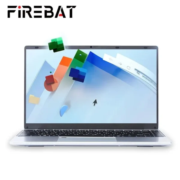 FIREBAT A14 Laptop Intel N5095 14.1 Inch 16GB LPDDR4 RAM 512GB 1TB SSD Lightweight Business Computer Notebook FHD Fingerprint 1