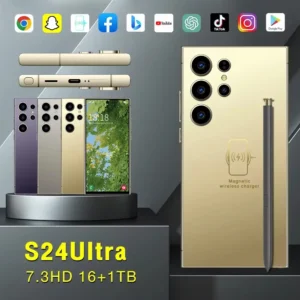 Global Version S24 ultra+ 16G+1TB telephone 7.3inch Android phone 32MP+64MP 6800mAh 5G smartphone 10 core Unlocking machine 1