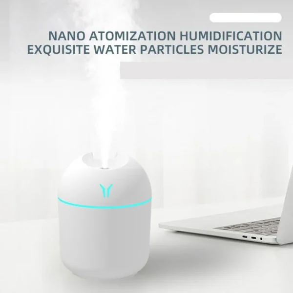 Mini Large Mist Volume USB Air Humidifier Household Small Desktop Intelligent Car New Aromatherapy Machine 5