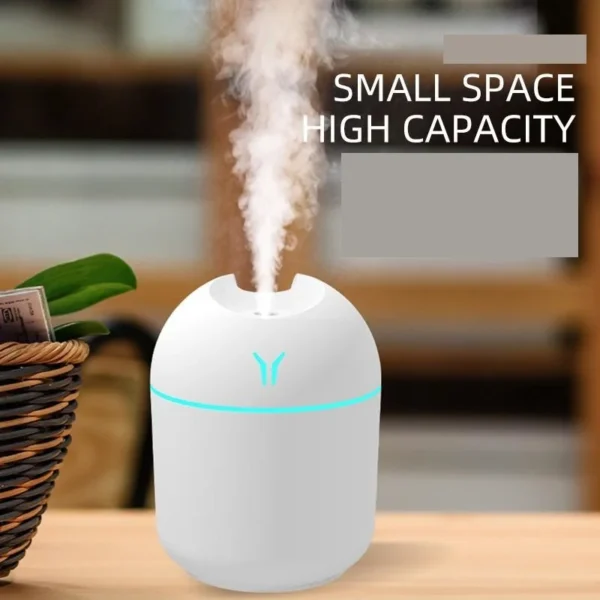 Mini Large Mist Volume USB Air Humidifier Household Small Desktop Intelligent Car New Aromatherapy Machine 3