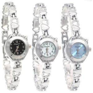 Retro Quartz Watch Classic Roman Ladies Bracelet Watches Women High Quality Silver Wristwatch Vintage Female Clock 1