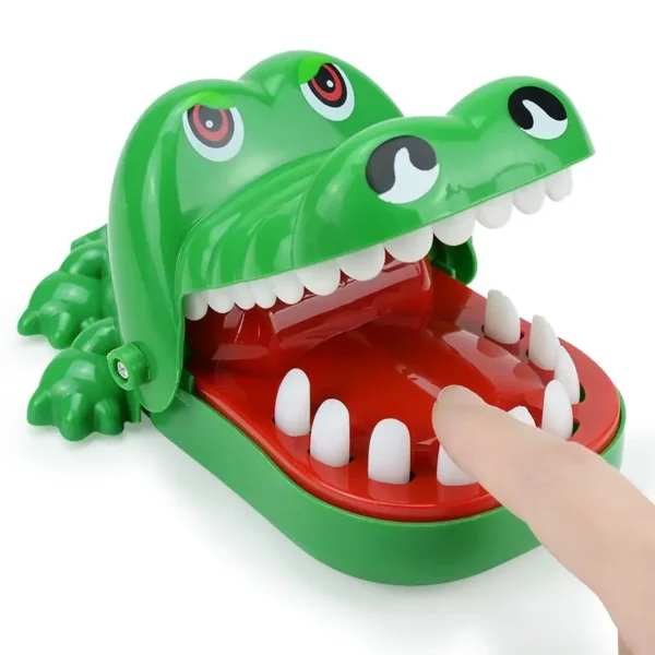 Crocodile Teeth Toys For Kids Alligator Biting Finger Dentist Games. Funny For Party And Children Game Of Luck Pranks Kids Toys 3