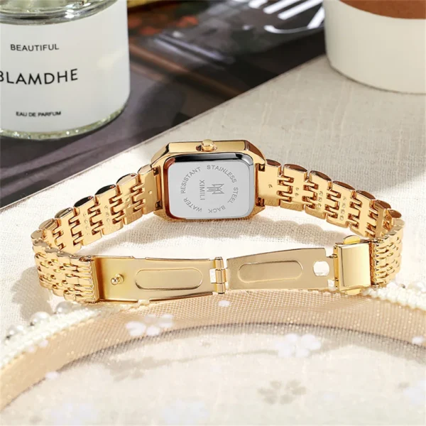 UTHAI 2024 New Women Watch Light Luxury Brand Stainless Steel Ladies Business Watches Female Student Fashion Quartz Wristwatches 5