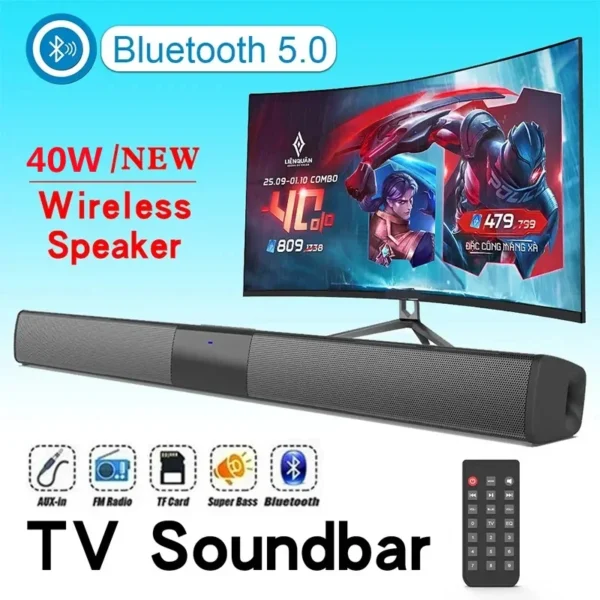 Home Theater Sound System Bluetooth Speaker Computer Speakers For TV Soundbar Box Subwoofer Radio Music Center Boom Box Column 2