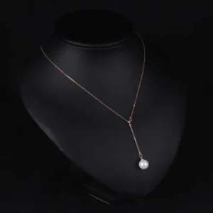 New Korean Version Of The Clavicle Adjustable Imitation Pearl Necklace Fashion Wild Pendant Necklace Women Jewelry Long Necklace 1