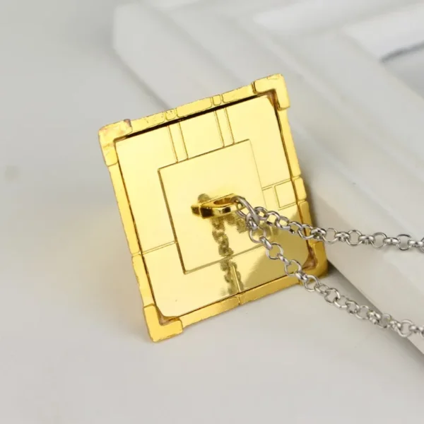 Anime Yu-Gi-Oh YGO Millenium Puzzle YuGiOh Yugi Millennium Pendant Necklace for Women and Men Jewelry Accessories 4