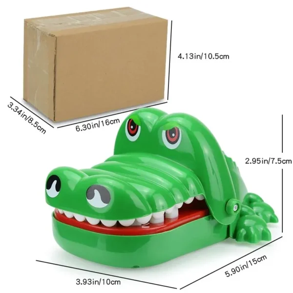 Crocodile Teeth Toys For Kids Alligator Biting Finger Dentist Games. Funny For Party And Children Game Of Luck Pranks Kids Toys 5