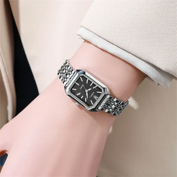 UTHAI 2024 New Women Watch Light Luxury Brand Stainless Steel Ladies Business Watches Female Student Fashion Quartz Wristwatches 3