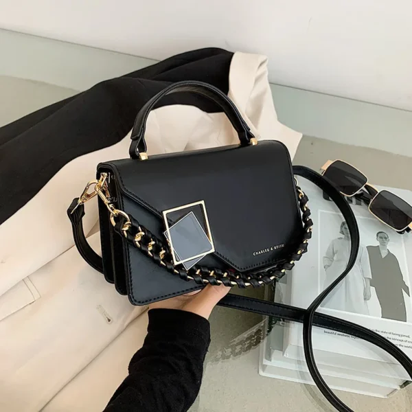 Women's Handbag Luxury Designer Retro Armpit Shoulder Bag Chain Messenger Flap Girl Fashion Crossbody Rhombus Small Square Bags 1