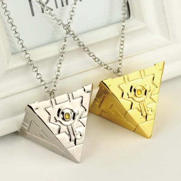 Anime Yu-Gi-Oh YGO Millenium Puzzle YuGiOh Yugi Millennium Pendant Necklace for Women and Men Jewelry Accessories 1