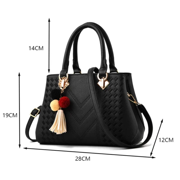 Classic Women Genuine Leather Bags High Quality Vintage Messenger Bags Luxury Women Tote Handbags for Ladies Shopper Female Bag 3