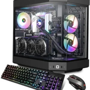 iBuyPower Pro Y60 Gaming PC Computer Desktop Y60BI9N4701 (Intel i9-13900KF 3.0 GHz, Nvidia GeForce RTX 4070 12GB, 32 GB 5200 MHz 1