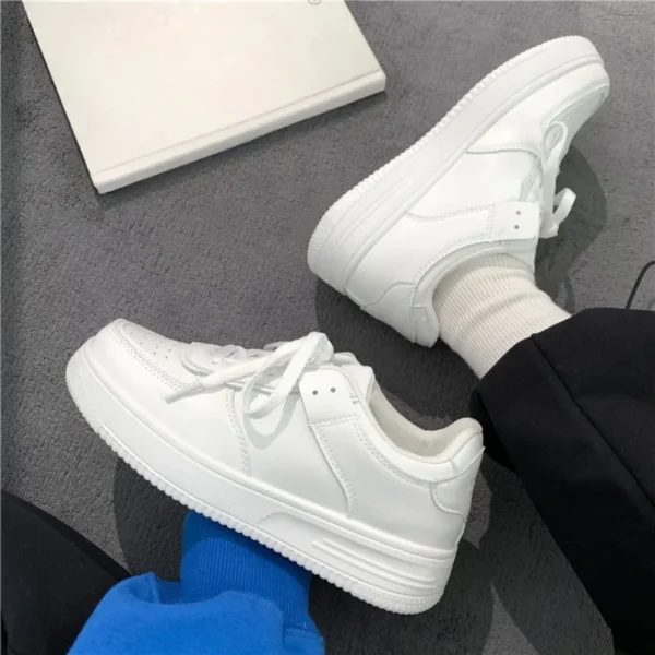 Tennis Sneakers Woman Spring Autumn Sports Board Shoes Fashion Comfort Colorful Casual Academy Style Little White Shoes Female 5