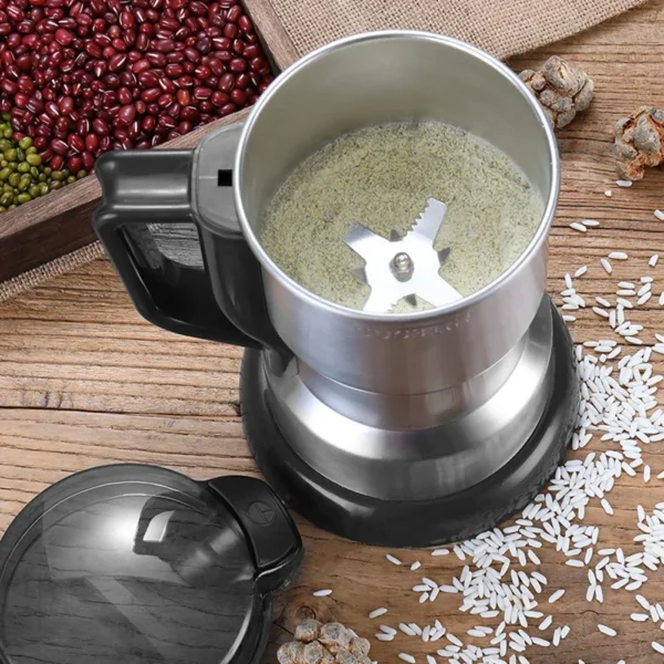 Electric Coffee Grinder Stainless Steel High-power Cereal Nuts Beans Spices Grains Grinding Moedor de cafe Blenders for kitchen 3