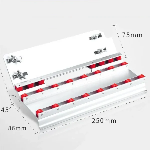 Tile Marble Chamfering Guide Locator 45 Degree Angle Cutting Corner Cutting Machine Adjustable Manual For Stone Building Tool 4