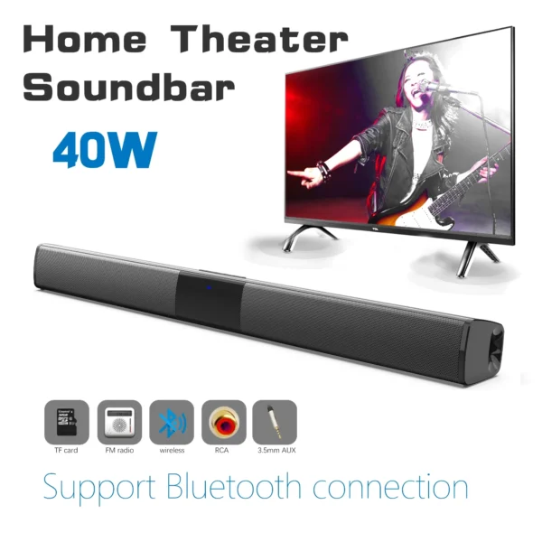 Home Theater Sound System Bluetooth Speaker Computer Speakers For TV Soundbar Box Subwoofer Radio Music Center Boom Box Column 3