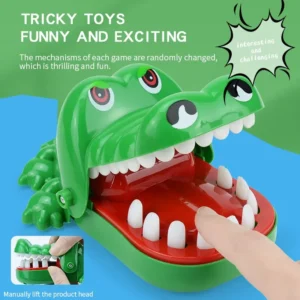 Crocodile Teeth Toys For Kids Alligator Biting Finger Dentist Games. Funny For Party And Children Game Of Luck Pranks Kids Toys 1