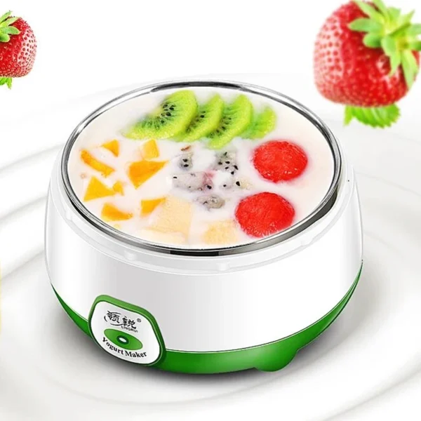 Electric Yogurt Maker Mini Automatic Yogurt Machine Household DIY Yogurt Tools Yogurt Kitchen Appliances Stainless Steel 220V 3