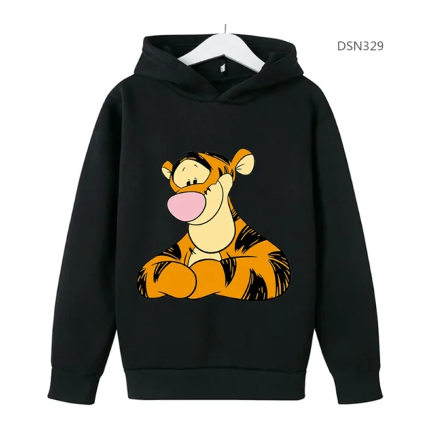 Kids Disney Tigger Clothes Kids Boys Sweatshirt Baby Girls Clothing Sweatshirts Tigger Sweater Pullovers Tops Hoodies Sportwear 1