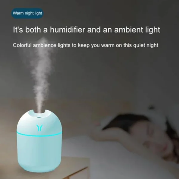 Mini Large Mist Volume USB Air Humidifier Household Small Desktop Intelligent Car New Aromatherapy Machine 4