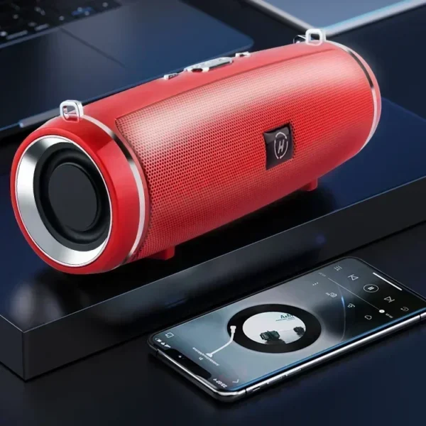 Portable Bluetooth Speakers Mini Wireless High Fidelity Surround Sound Subwoofer Outdoor Waterproof Camping Party Loudspeaker 3