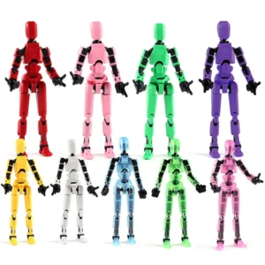 3D Multi-Jointed Movable Shapeshift Robot Creative Printed Mannequin Dummy Action Model Doll Toys Kid Decora for Girl Boys Gifts 1