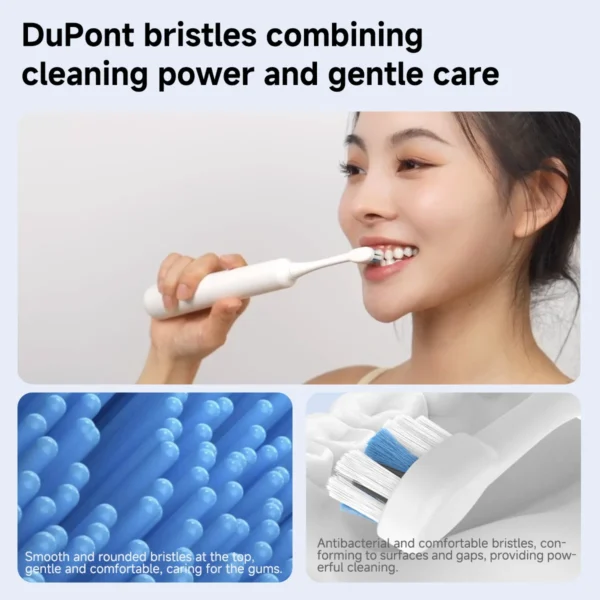 DOCO Electric Toothbrush sonic vibration brush 3-gear Mode USB Charging IPX7 Waterproof Personal care appliances 3