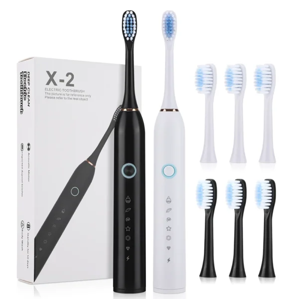 Intelligent Sonic Electric Toothbrush Adult Rechargeable Fully Automatic Whitening And Teeth Cleaning Device For Students Men 3