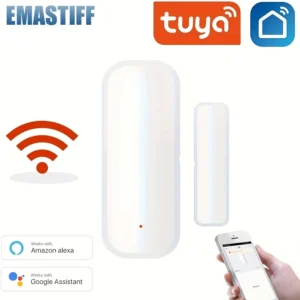 Tuya WiFi Smart Door Sensor Door Open Closed Detectors Smart Home Security Protection Alarm System Smart Life APP Control 1