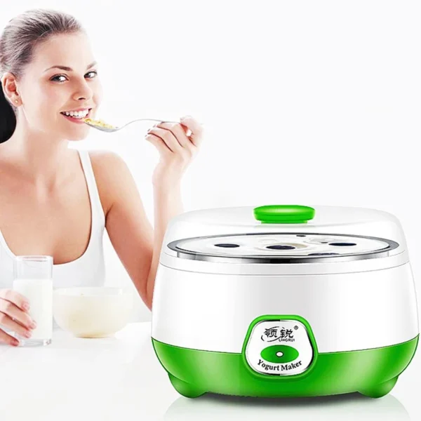 Electric Yogurt Maker Mini Automatic Yogurt Machine Household DIY Yogurt Tools Yogurt Kitchen Appliances Stainless Steel 220V 2