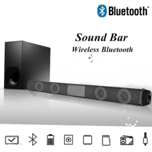 Add to Wish List 40w Tv Stick Portable Soundbar Speakers Wireless Bluetooth Home Theater Sound System Stereo With Tf Fm Radio Co 1