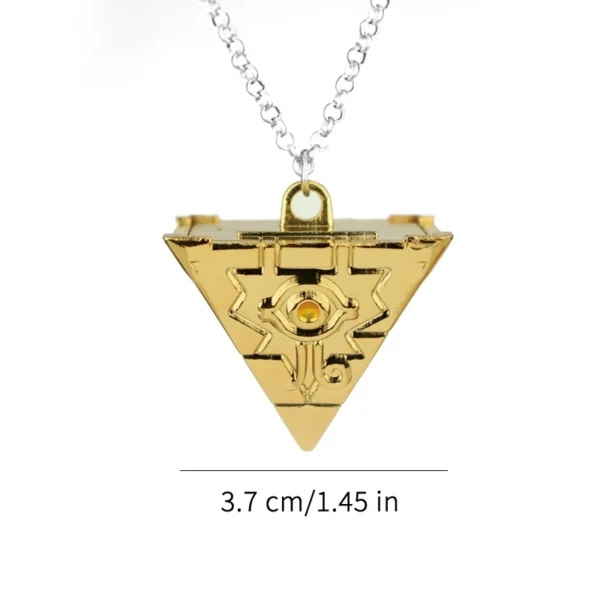 Anime Yu-Gi-Oh YGO Millenium Puzzle YuGiOh Yugi Millennium Pendant Necklace for Women and Men Jewelry Accessories 6