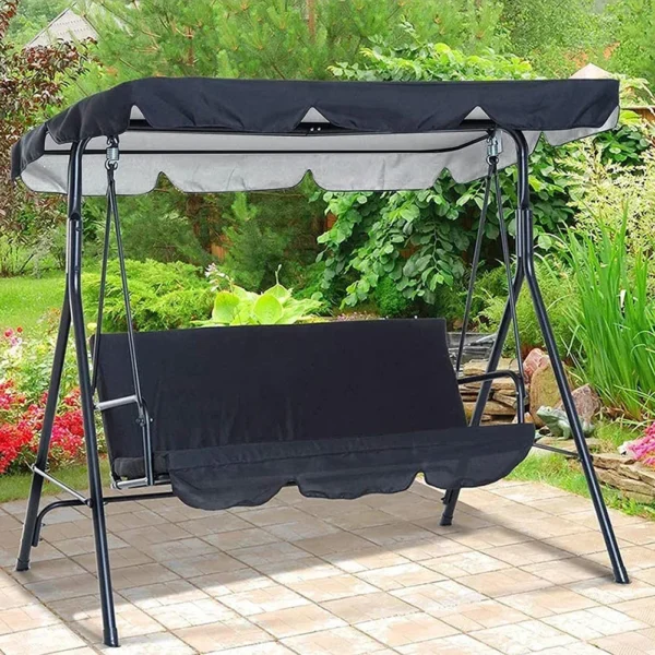 1pc Swing chair sunshade waterproof sunscreen garden swing canopy for picnics meeting activities outdoor furniture accessories 1