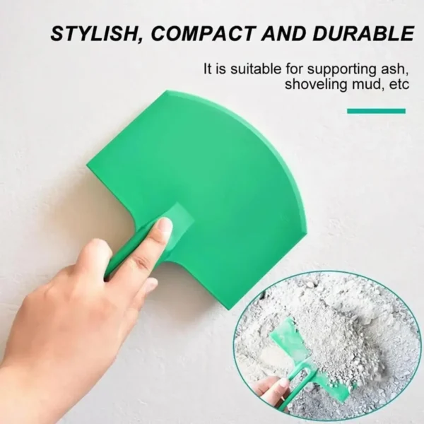 1Pc Curved Bucket Scoop Putty Knife Scraper Spackle Paint for Drywall Finishing Plaster Scraping Decals Patch Construction Tools 3